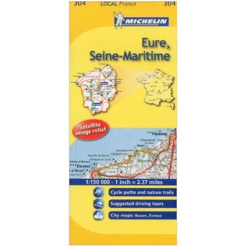  Eure / Seine-Maritime térkép  0304. 1/175,000