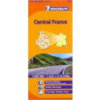 518. Közép-Franciaország térkép Michelin 1:300 000 