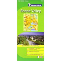 112. Vallée du Rhone térkép Michelin 1:200 000 
