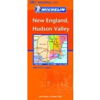 581. New England térkép Michelin 1:500 000 