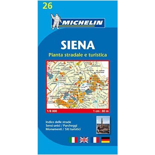 26. Siena térkép Michelin 1:8 000  