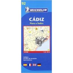 92. Cádiz térkép Michelin 1:6 000 