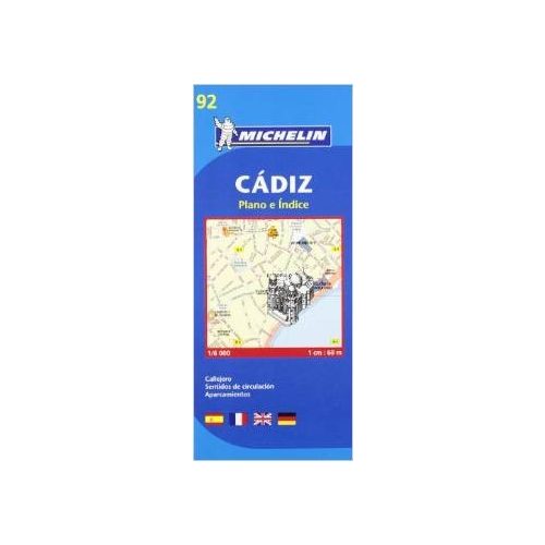 92. Cádiz térkép Michelin 1:6 000 