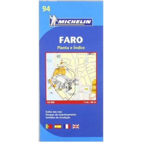 94. Faro térkép Michelin  1:6 000 