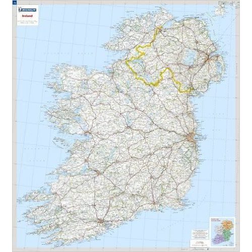 Ireland falitérkép (laminated) 5712. 1/400,000