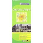 101. Párizs külterületei térkép Michelin 1:53 000 