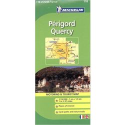   118. Périgord Quercy autós és turista térkép Michelin 1:150 000 
