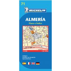 71. Almeria plan térkép  9071. 1/10,000