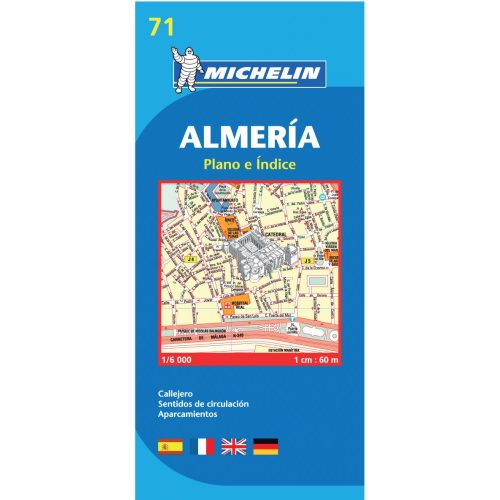 71. Almeria plan térkép  9071. 1/10,000