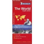   701. Világ országai térkép Michelin Politikai Világtérkép hajtogatott 1:28 500 000  