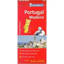 733. Portugália térkép Michelin 1:400 000 