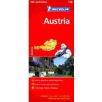 730. Ausztria térkép Michelin 1:400 000 