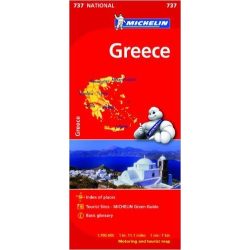 737. Görögország térkép Michelin 1:1 700 000 