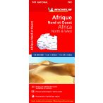  741. Észak-Nyugat Afrika térkép Michelin 1:4 000 000  2019