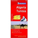 743. Algéria, Tunézia térkép Michelin 1:1 000 000 