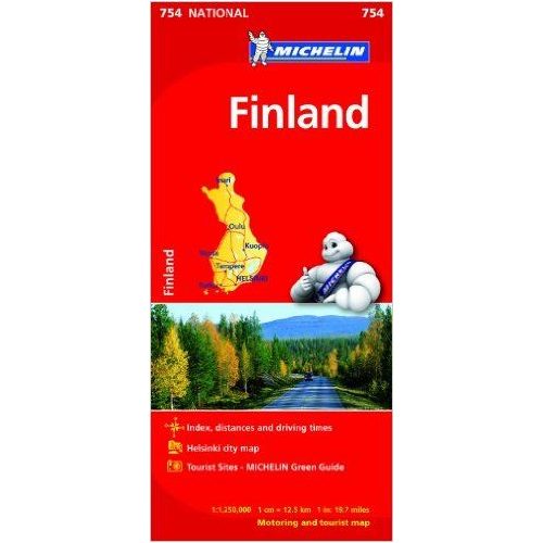 754. Finnország térkép Michelin 1:1 250 000 