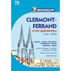 Clermont-Ferrand térkép Michelin 70.   1:12 000 