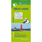 173. Great Lakes térkép Michelin  1:500 000 