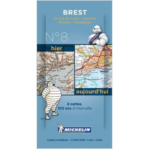 Brest térkép  8008. 1/200,000