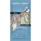 Annecy térkép  8029. 1/200,000