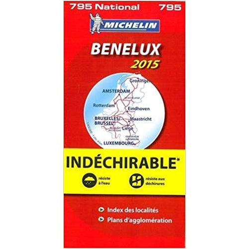 795. Benelux államok térkép Michelin 1:400 000 