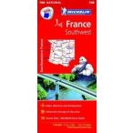   708. Délnyugat-Franciaország térkép Michelin  1:500 000  