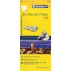   340. Bouches-du-Rhone autótérkép, Var térkép Michelin 1:175 000 Rhone völgye térkép