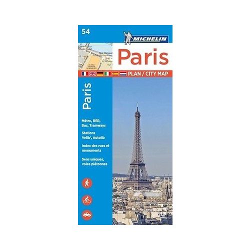 54. Párizs térkép Michelin 1:10 000 