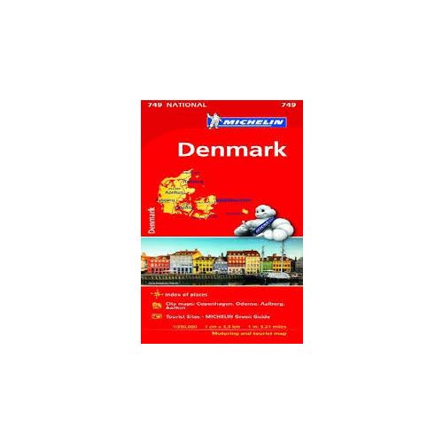 749. Dánia térkép Michelin 1:330 000  