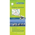   113. Provence térkép Michelin, Provence, Camargue térkép Michelin  1:160 000 Provence térkép 2017