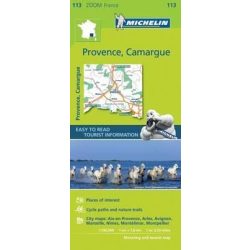   113. Provence térkép Michelin, Provence, Camargue térkép Michelin  1:160 000 Provence térkép 2017