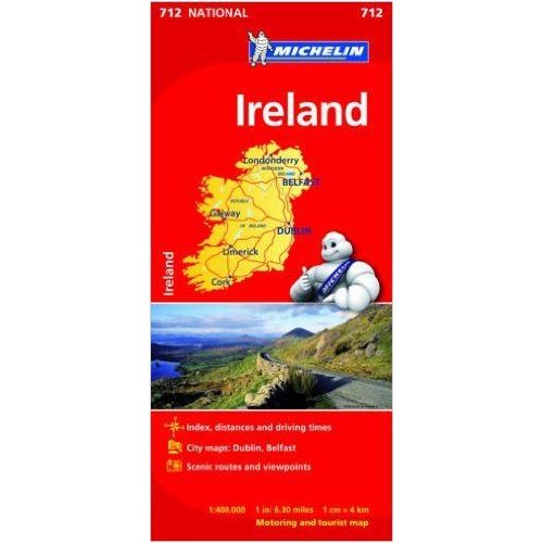 712. Írország térkép Michelin 1:400 000 