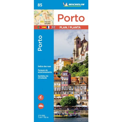 85. Porto térkép Michelin  1:11 000