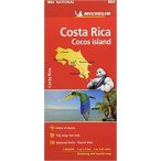 804. Costa Rica térkép Michelin Cocos Island 1:600 000 