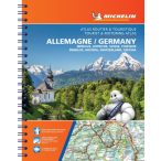   Németország autóatlasz, Ausztria atlasz, Svájc atlasz, Benelux-államok atlasz, Csehország atlasz Michelin 2020  1:300 000 Németország térkép