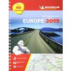 Európa atlasz Michelin 1:1 000 000 Európa térkép