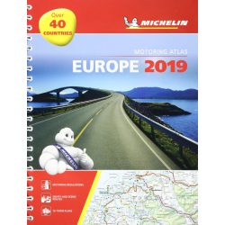 Európa atlasz Michelin 2019 1:1 000 000 Európa térkép