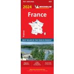 721. Franciaország térkép Michelin 1:1Mio 2024 