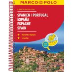   Spanyolország atlasz és Portugália atlasz Marco Polo 1:300 000