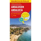 Andalúzia autós térkép Marco Polo 1:300 000 