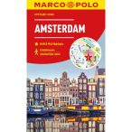   Amszterdam város térkép Marco Polo vízálló 2023 1:12 000 