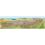   Nagy Alpok panoráma térkép - íves Alpok falitérkép 202x606,6 cm Marco Polo
