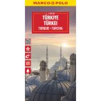   Törökország térkép Törökország autós térkép Marco Polo 1:1 000 000  2023.