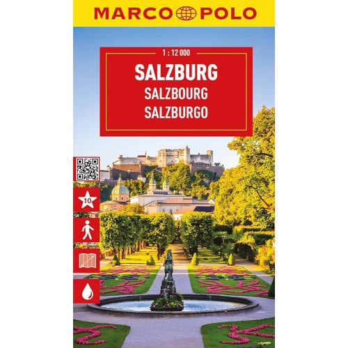 Salzburg térkép Marco Polo vízálló 1:12e 2024. 