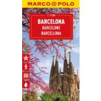   Barcelona térkép Marco Polo  Barcelona várostérkép vízálló 1:12 000  2025.