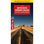   USA térkép Marco Polo USA autós térkép 1:4 200 000  2025.