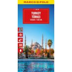   Törökország térkép Törökország autós térkép Marco Polo 1:1 000 000  2025.