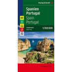   Spanyolország térkép - Portugália térkép, 1:700 000  Freytag térkép AK 0515