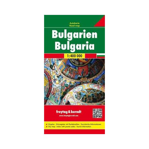 Bulgária térkép 1:400 000  Freytag AK 0902