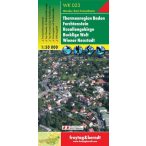   WK 023 Thermenregion Baden, Forchtenstein, Rosaliengebirge , Bucklige Welt, Wiener Neustadt turistatérkép 1:50 000